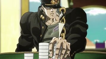 jojo's bizarre adventure stardust crusaders Egypt Arc capitulo 11 (sin censura)